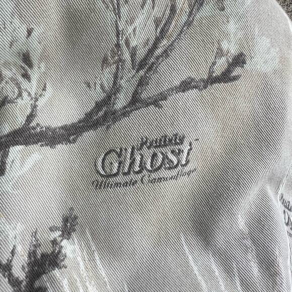 Vintage Ghost Camo Prairie Field Camo Bomber Jacket Quilt Insulated XXL - Picture 7 of 13